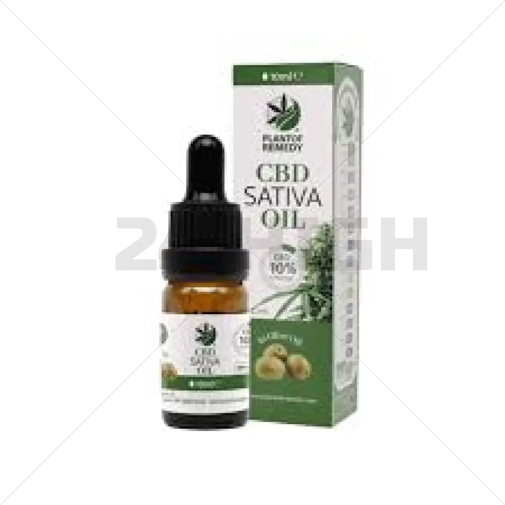 Planta de Remedio Aceite de Cannabis con Aceite de Oliva - 10% CBD (1000mg)