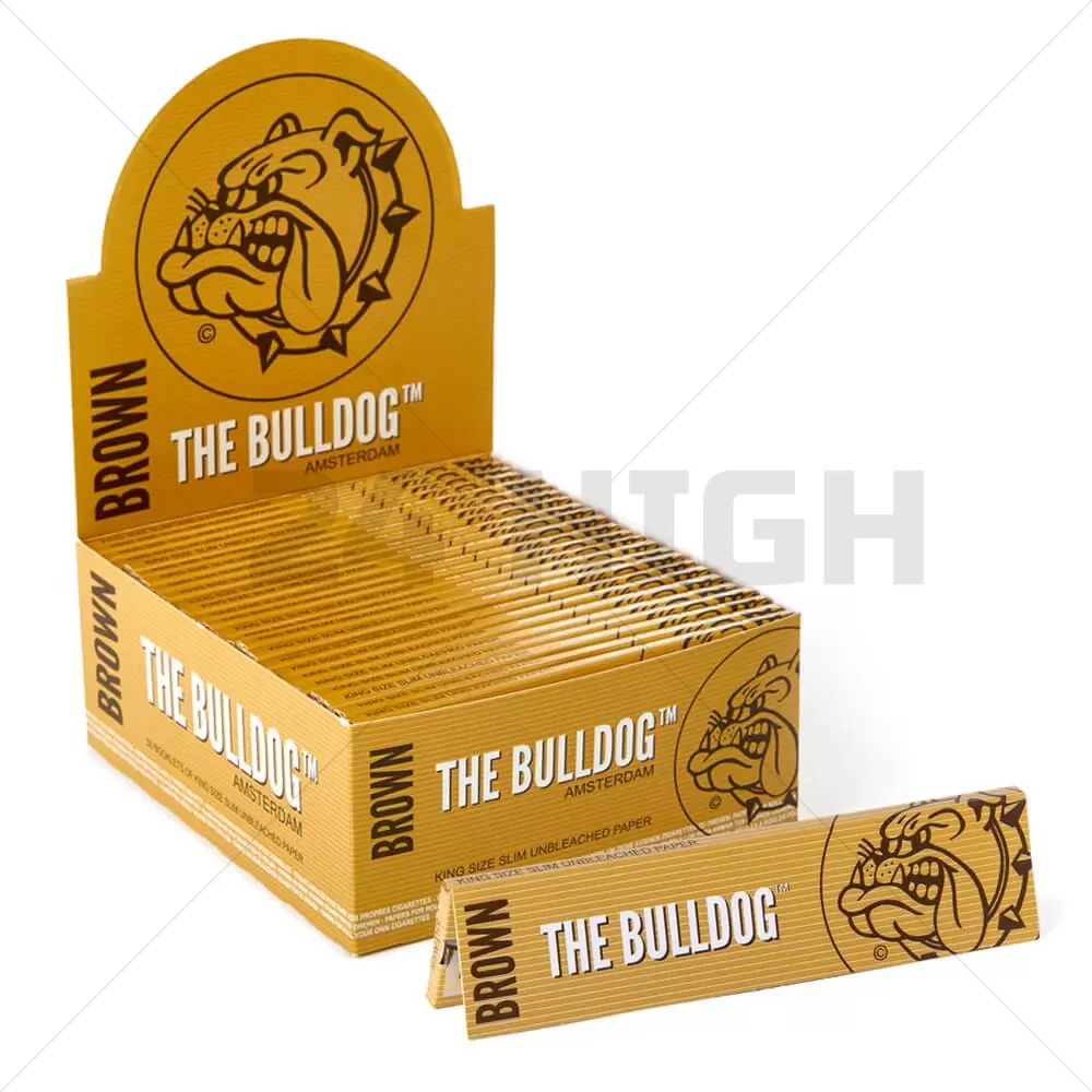 Papel de liar The Bulldog Brown King Size (50pcs/display)