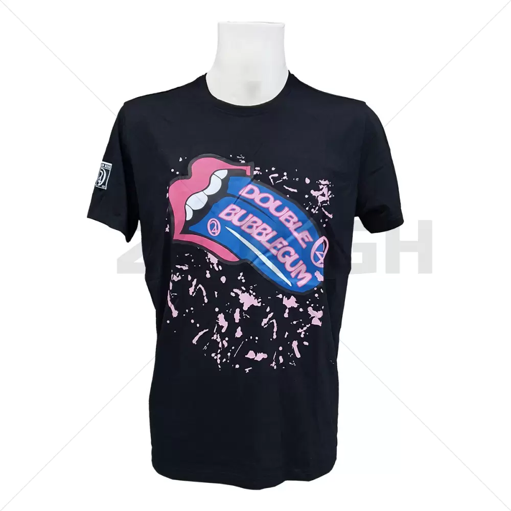 Camiseta Double Bubble Gum 420 - Negra