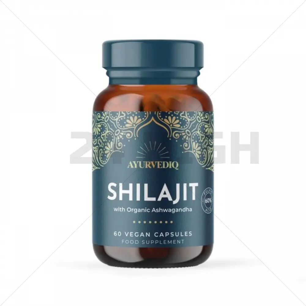 Extracto de Shilajit y Ashwagandha (Ayurvediq) - 60caps