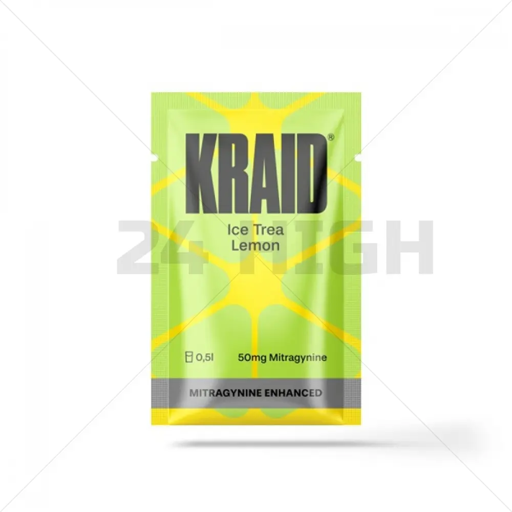 KRAID Ice Tea Limón - Mitragynine Enhanced